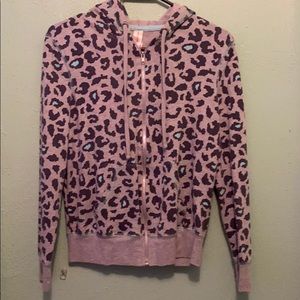 Gray Cheetah zip up!